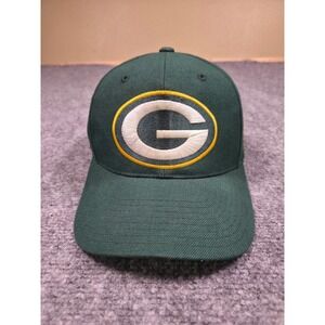 Vintage Green Bay Packers Snapback Hat OSFA American Needle Wool Blend Green